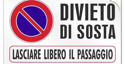 Multa per divieto di sosta