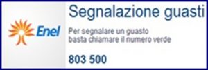 Segnalazione guasti Enel